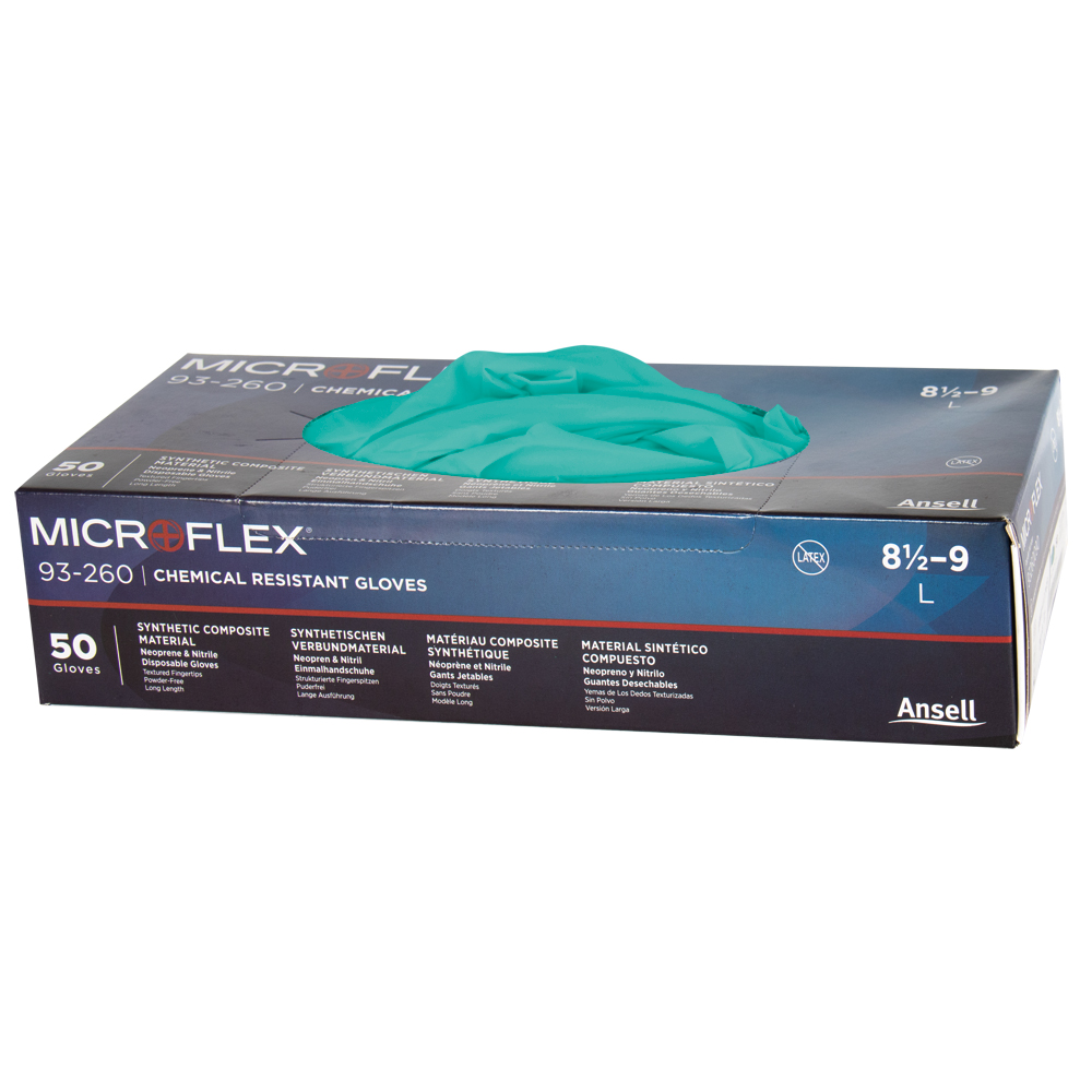 Chemikalienschutzhandschuh MicroflexGrün, Größe: 5,5-6