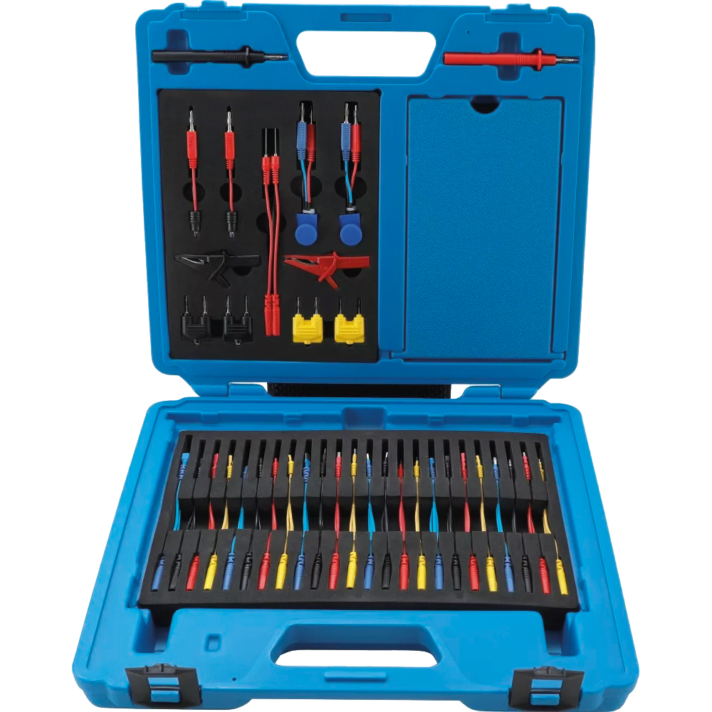 Messkabel-und Prüfspitzen-Set 92-teilig Universalausführung