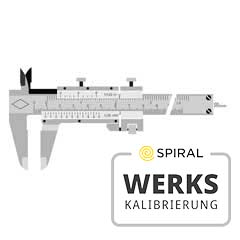 Taschenschiebelehre 200x50mm mit Prüfzertifikat
