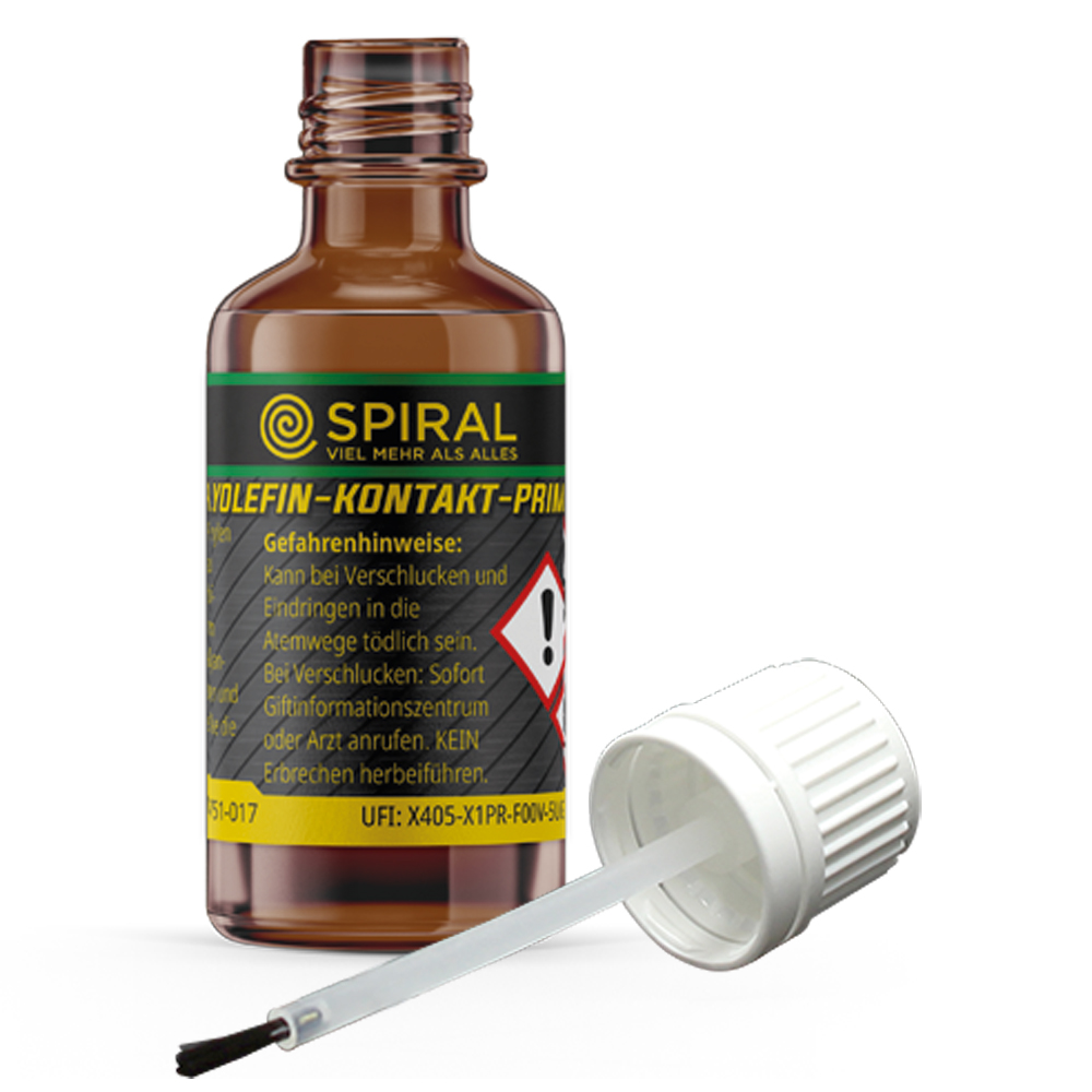 Polyolefin-Kontakt-Primer 15ml bereitet PE, PP, EPDM z. kleben vor.