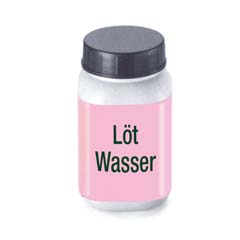 1000 g Lötwasser für Pb60Sn40 Weichlot, Anwendungsbereich: für verzinkte Bleche