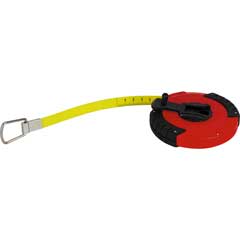 Stahl-Kapselmassband 20m,MAXIMA,13mm breit,mm/cm/dm/m-Teilung,abriebfest