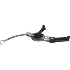 Gabel-Maßband 100m/13mm,rostfrei abriebfeste mm/cm-Teilung