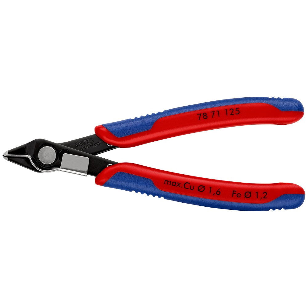 Electronic Super Knips® 125mm, Öffnungsf brüniert, mit Mehrkomponenten-Hüllen