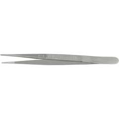 Pinzette 21SA 160mm rostfrei gerade mittlere,geriffelte Spitzen,Antimagnetik
