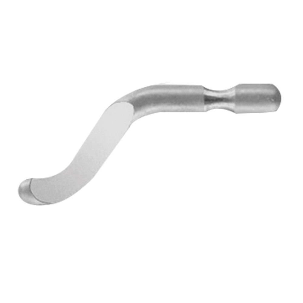 Klinge N 1-C zu GRATNIX Vollhartmetall 2,6mm Ø,für Stahl und Alu