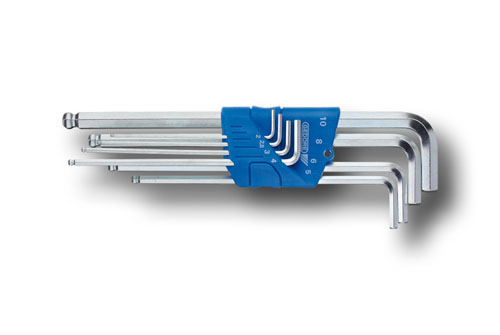 Winkelschraubendreher-Satz im Halter 8-tlg 2-10 mm, H 42 KEL-88