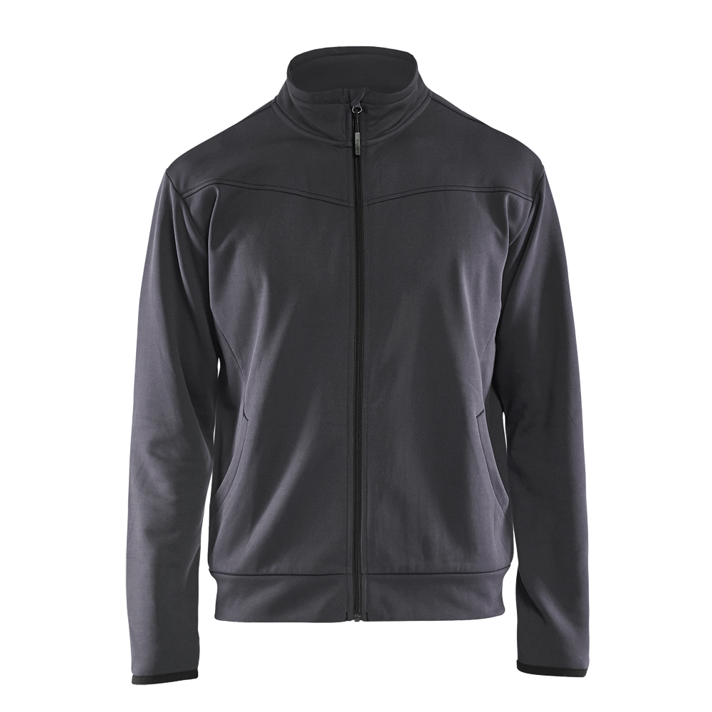 Sweatjacke Reißverschl., UNITE 3362,100% PE,aufgerauht,260 g/m²