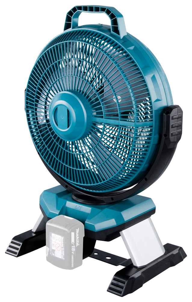 Akku-Ventilator MAKITA DCF301Z 18V 33cm verstellbar,mit Netzgerät,ohne Akku