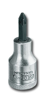 Schraubendrehereinsatz 1/2" Kreuzschlitz