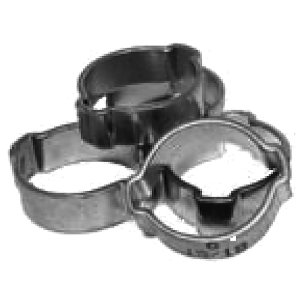 Edelstahl G1/4" AG für, eingebundene Schläuche, Bezeichnung: Zweiohrklemme
