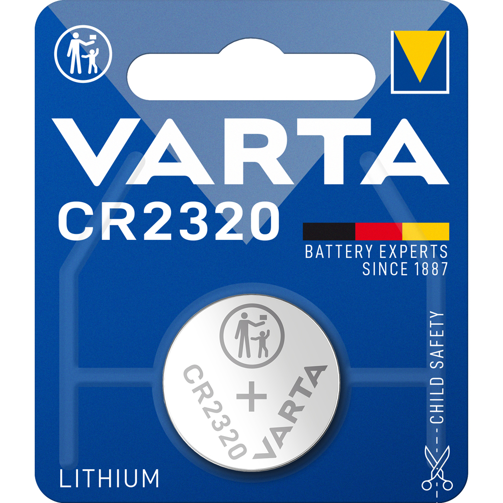 Knopfzelle,Lithium CR2320/3V/120mAh