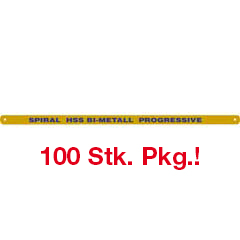 100 Stück Handsägeblatt 300x13x0,65mm HSS-Bi-Metall,progressiv,Universalblatt