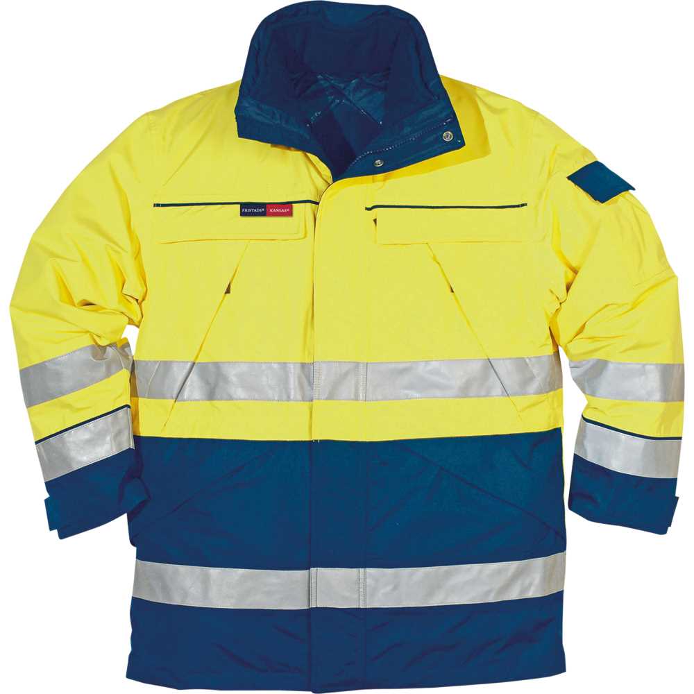 WS-Winterparka,, Nr. 40461-40-XS, Seite: 32, Farbe: warngelb/marineblau, Größe: 2XL