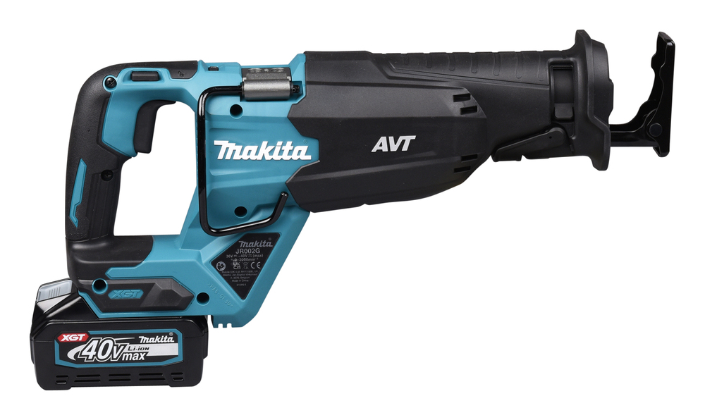 Akku-Recipros. MAKITA XGT JR002GM201 40V 0-3000 U/min,2x4Ah Akkus,Ladeg,Koffer