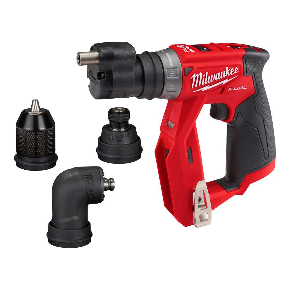 Akku-Bohrschrauber MILWAUKEE 12V M12FDDXKIT-0X FUEL m.Schnellw.bohrf.