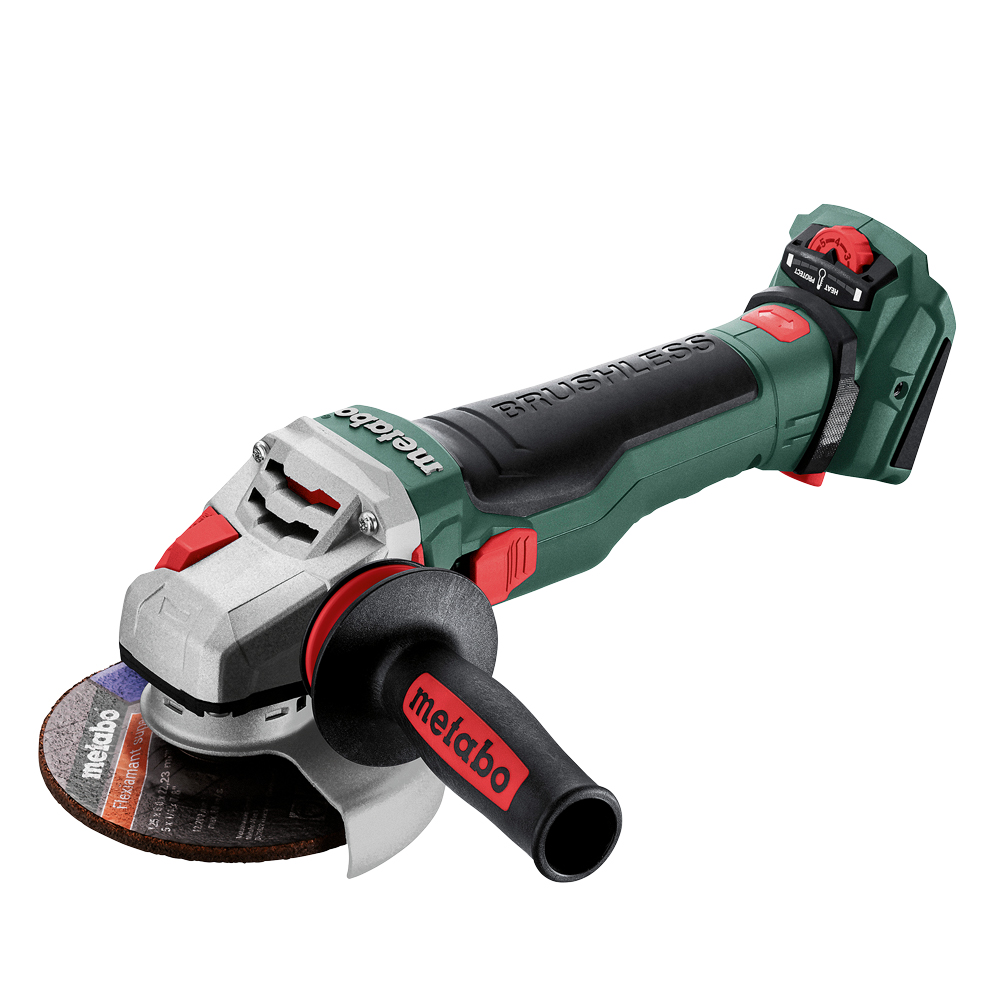 Akku-WS METABO WVB 18 LTX BL 15-125 ohne Akku u.Ladegerät,metaBox