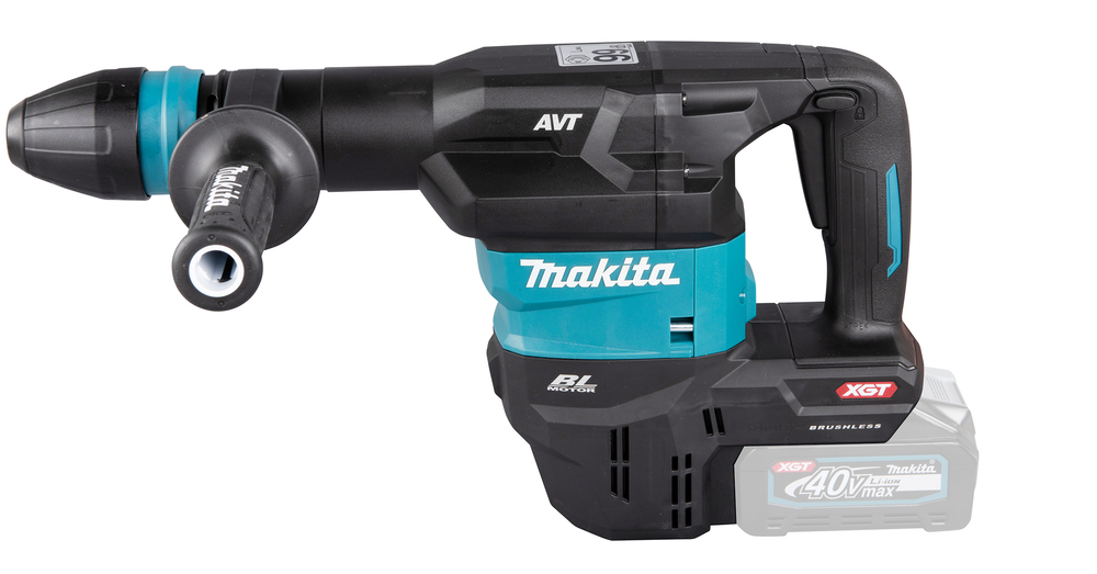 Akku-Meißelhammer MAKITA HM001GZ02 40V 9,4 Joule,ohne Akku,Ladegerät und Koffer