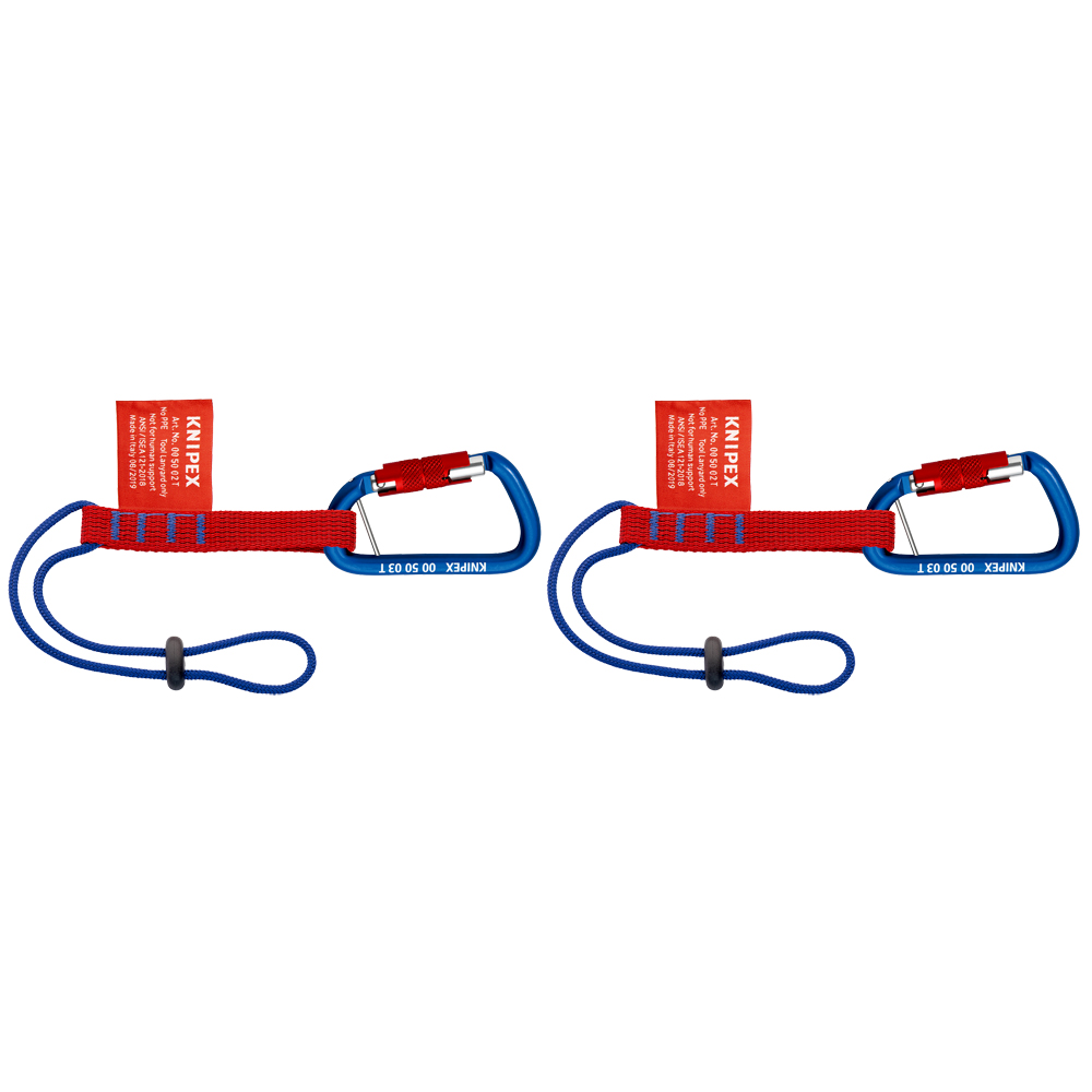 KNIPEX Adapterschl. m.Mat.-Karabiner(2x)