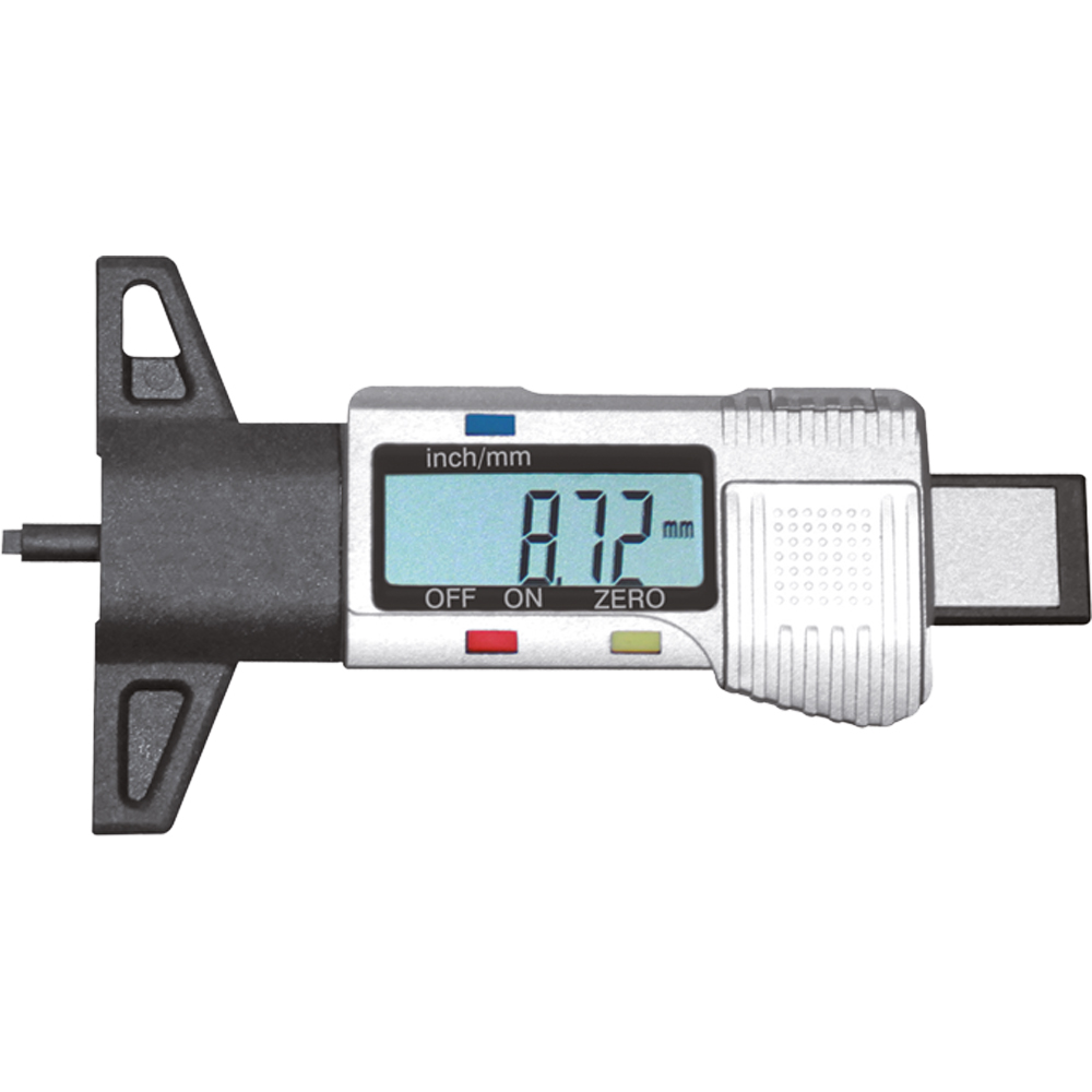 DIGITAL-Tiefenmessschieber Mini 0-25mm, Tastspitze Rund oder Oval, Länge der Brücke: 60mm, Material: ABS