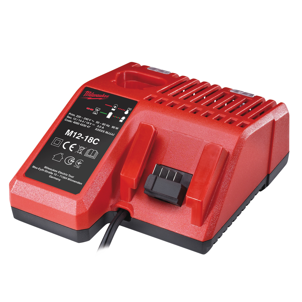 Ladegerät MILWAUKEE 12V M12-18C