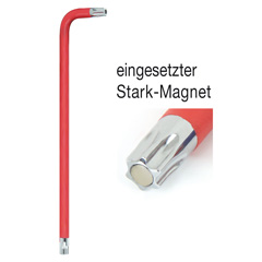 Red-Si-TX-Magnet-Schlüssel extra lang
