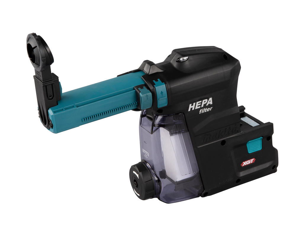 Staubabsaugung MAKITA DX14 für XGT HR002 Bohrhammer-Zubehör mit HEPA-Filter