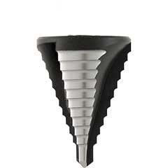 Bradrad - Stufenbohrer für Bleche, Blech, min. Bohrdurchmesser: 7,5mm, max. Bohrdurchmesser: 37,5mm
