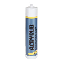 Acryl-Dichtstoff Proline 310ml, überstreichbare Dichtungsmasse, Farbe: weiss