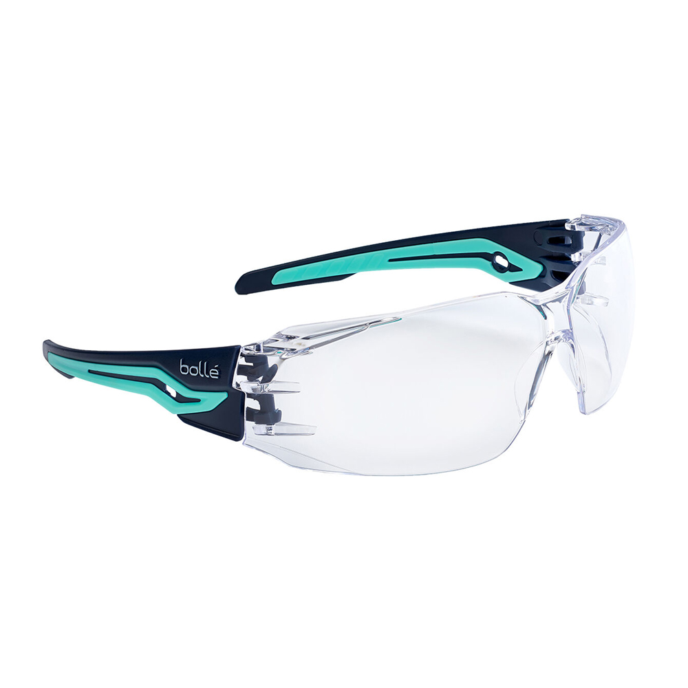 Bügelschutzbrille Bolle Silex EN 166 2C-1,2  UV-Schutz, blau