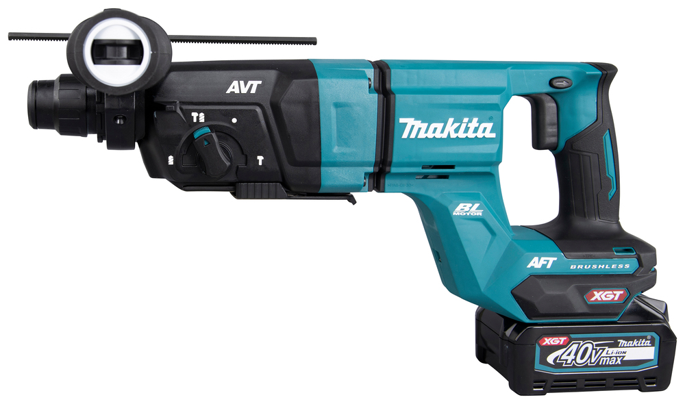 Akku-Bohrhammer MAKITA HR007GM201 40V 2x4Ah Akku,Ladegerät,Koffer