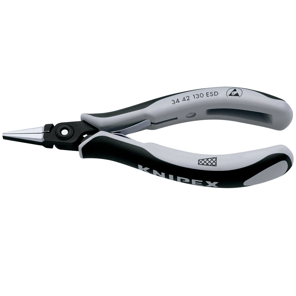 KNIPEX Praez.-Elektronikzange, flach