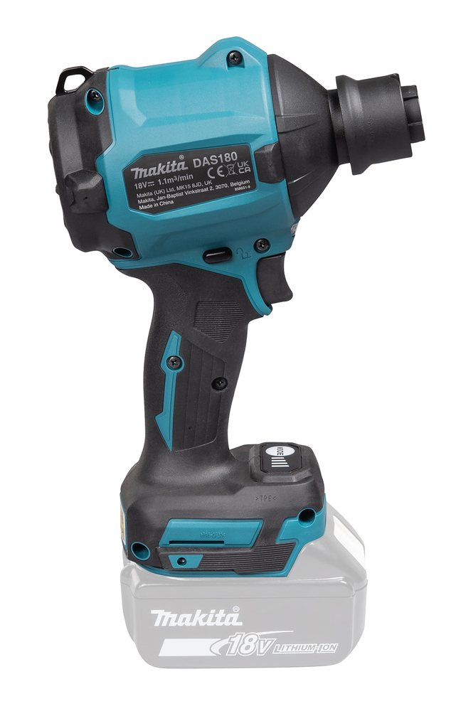 Akku-Gebläse MAKITA DAS180Z 18V 0,18bar,bis 1,1m³/min ohne Akku u.Ladeg.