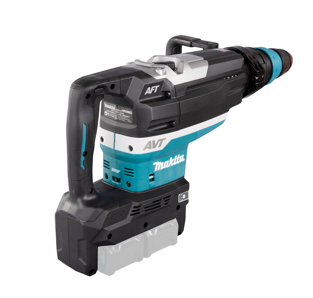 Akku-Bohrhammer MAKITA HR006GZ 40V 20J,ohne Akku,Ladegerät,Koffer