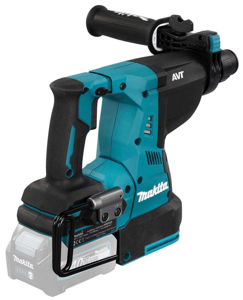 Akku-Bohrhammer MAKITA HR003GZ 40V 2,9J ohne Akku,Ladegerät,Koffer