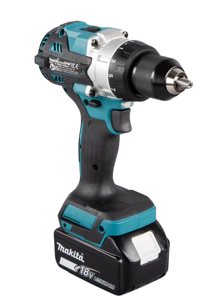 Akku-Bohrschrauber MAKITA DDF486RTJ 18V 2x5Ah Akku,13mm,0-2100U/min,Koffer,Lg