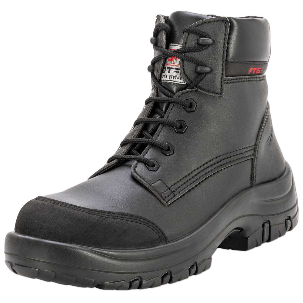 Sicherheitsstiefel TOUR EN20345 S3 SRC,schwarz mit Überkappe