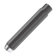 Kreidehalter aus Kunststoff,6-eckig für 11 bis12mm Kreiden,mit Druckmechanik