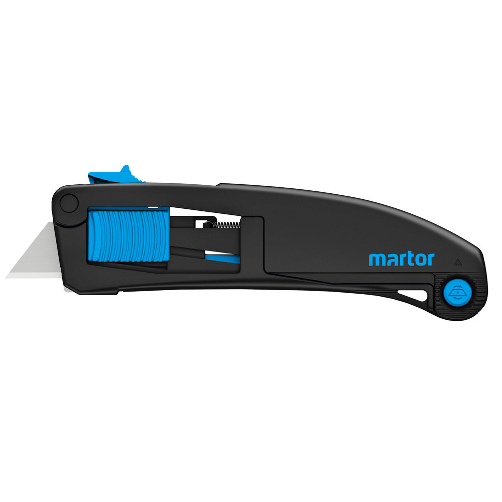 Sicherheitsmesser SECUPRO MAXISAFE mit dreiseitigem Schieber,Re/Li-Händer
