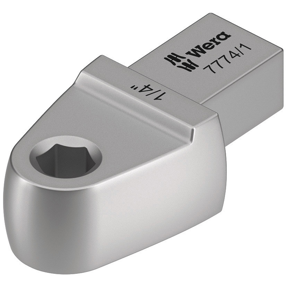 Einsteckwerkzeug Bitadapter 1/4", WERA für Drehmomentschlüssel,Vandium-Extra