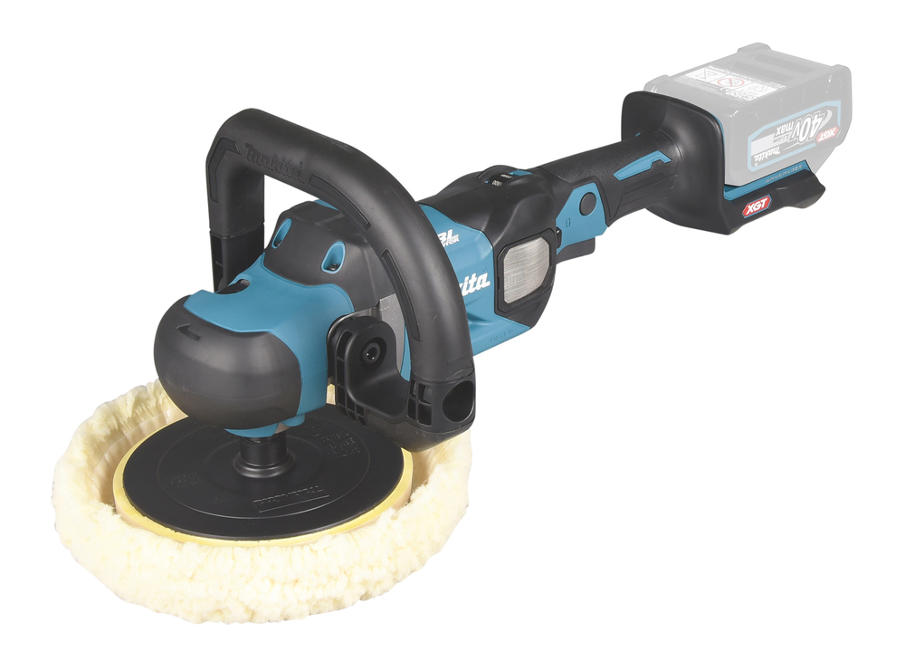 Akku-Polierschleifer MAKITA PV001GZ 40V Ø165mm,3,8kg ohne Akku,Koffer u. Ladeg.