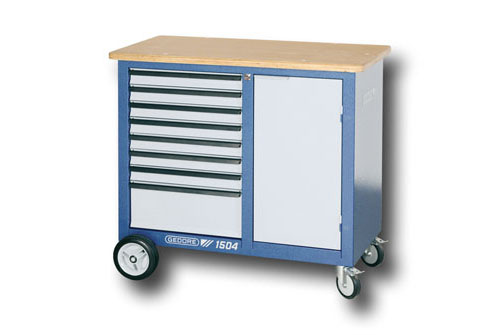 Rollwerkbank mit 8 Schubladen 1504 0701