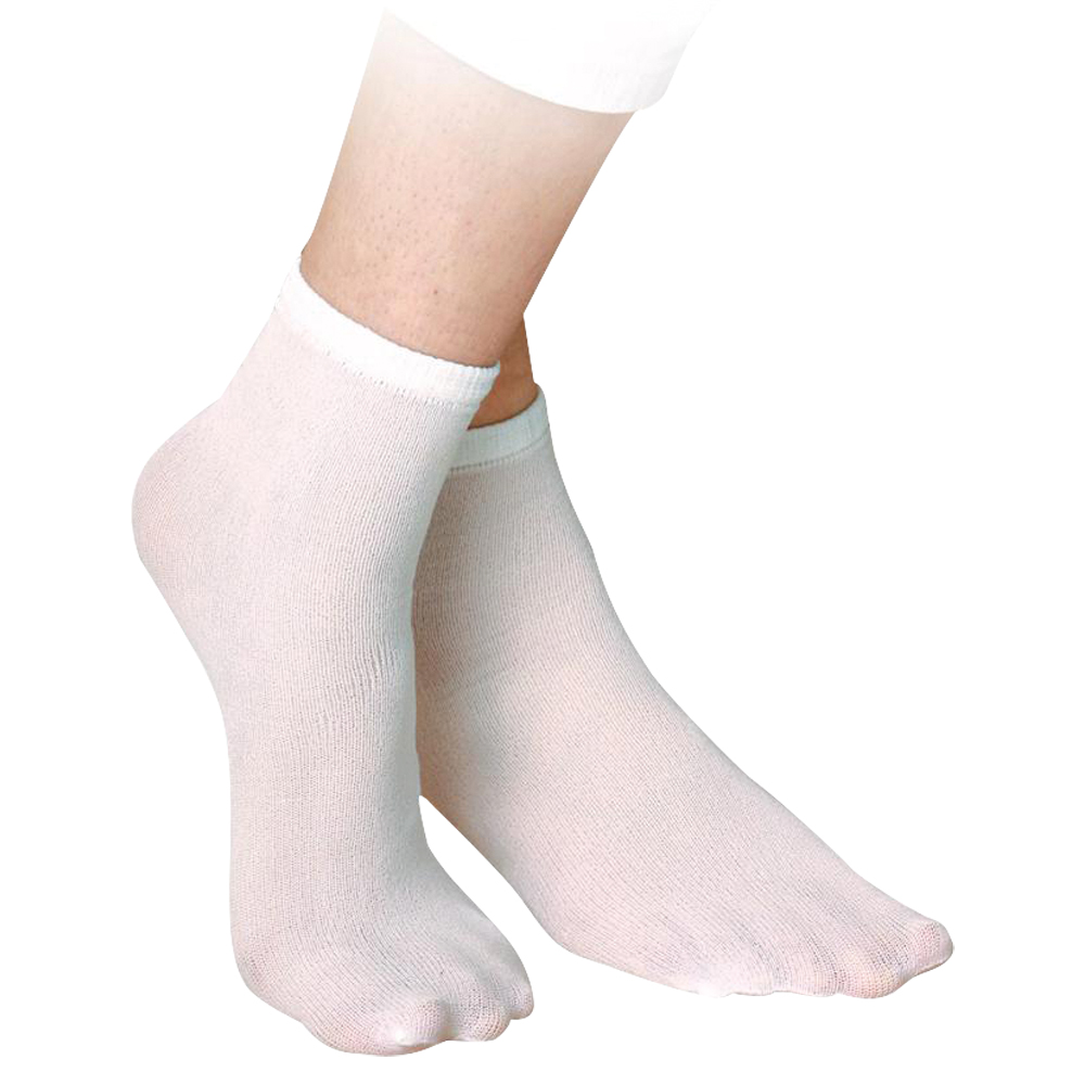 100 Paar Polyamid Einweg-Socken, atmungsaktiv,Einheitsgröße, Größe: 34-38