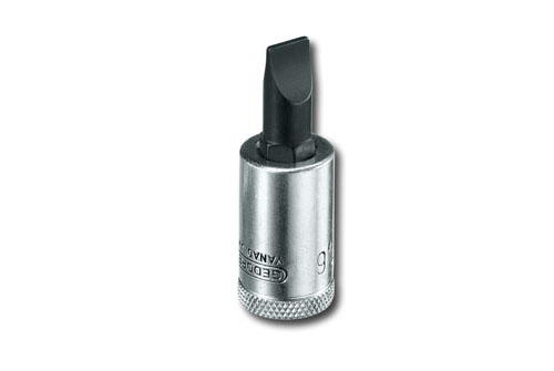Schraubendrehereinsatz 3/8" Schlitz 10x1,6 mm, IS 30 10x1,6