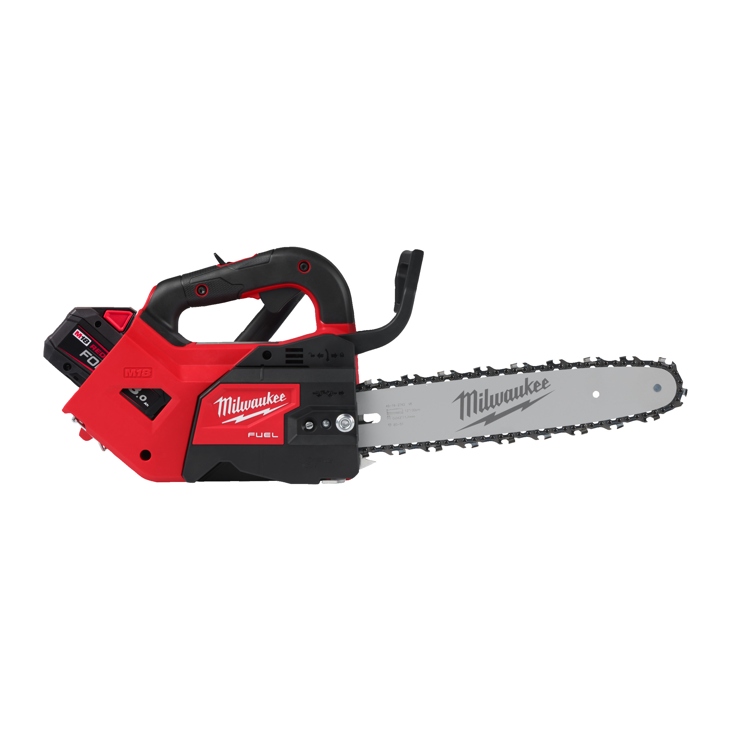 Akku-Kettensäge MILWAUKEE 18V 35cm Schwert M18FTHCHS35-802