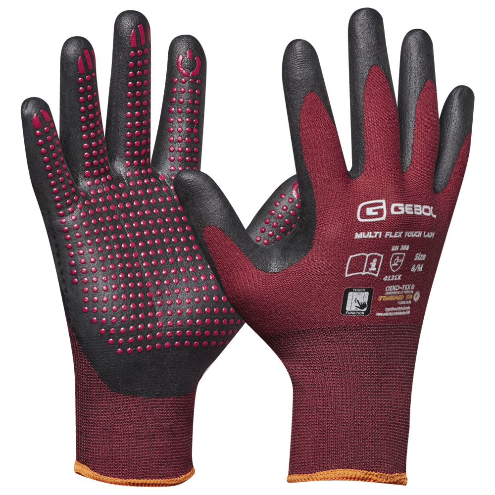Handschuh MULTI FLEX TOUCH LADY, Größe: 6