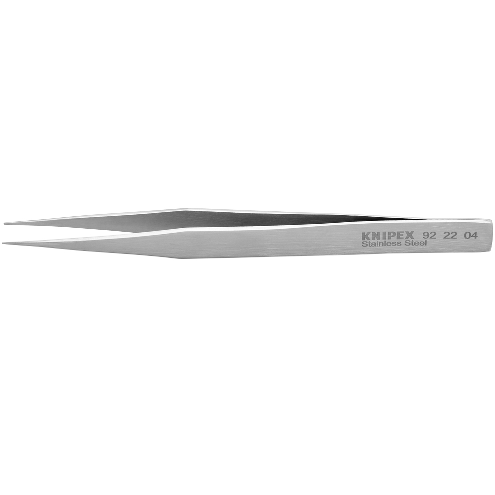 Präzisions-Pinzette, spitze Form, Länge: 128mm