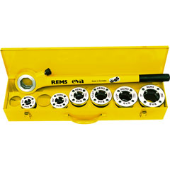 Rems-Eva Kluppe R 1/2 - 2",in Stahlblechkassette,mit Ratschenhebel