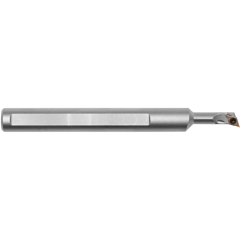 Positive Bohrstange 93°, für D-Platte abgesetzter Schaft, Links