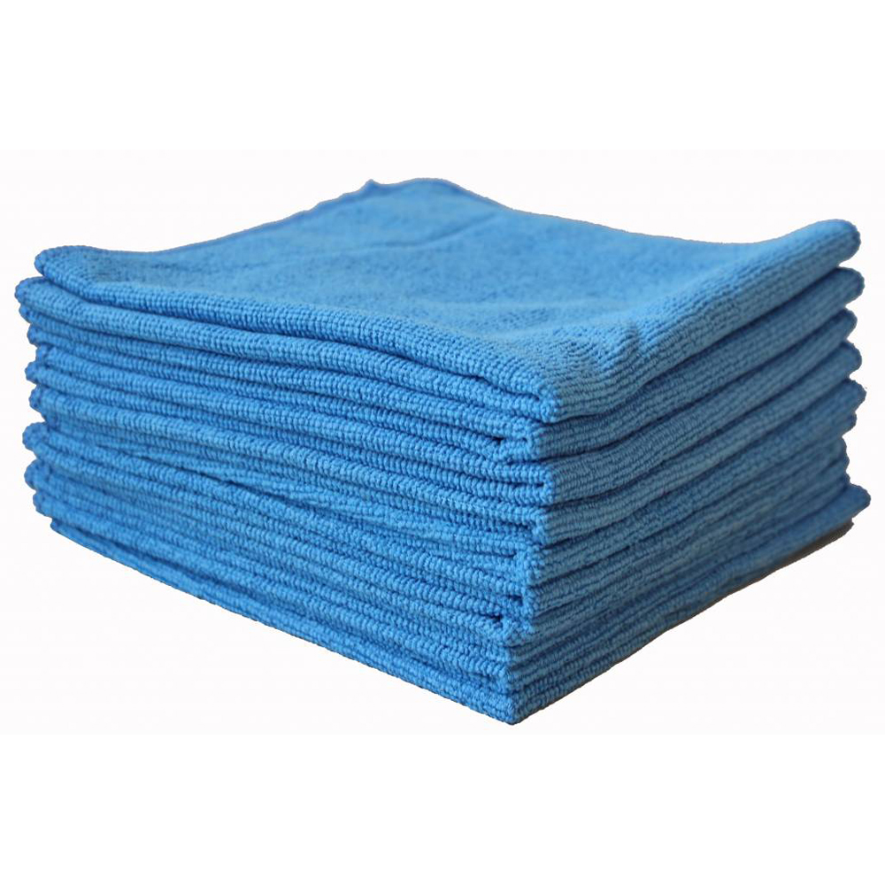 SPIRAL MikroWipes, 38 x 38 cm 10 Stück pro Beutel, Farbe: blau